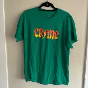 Crime Surfboard tshirt- size large